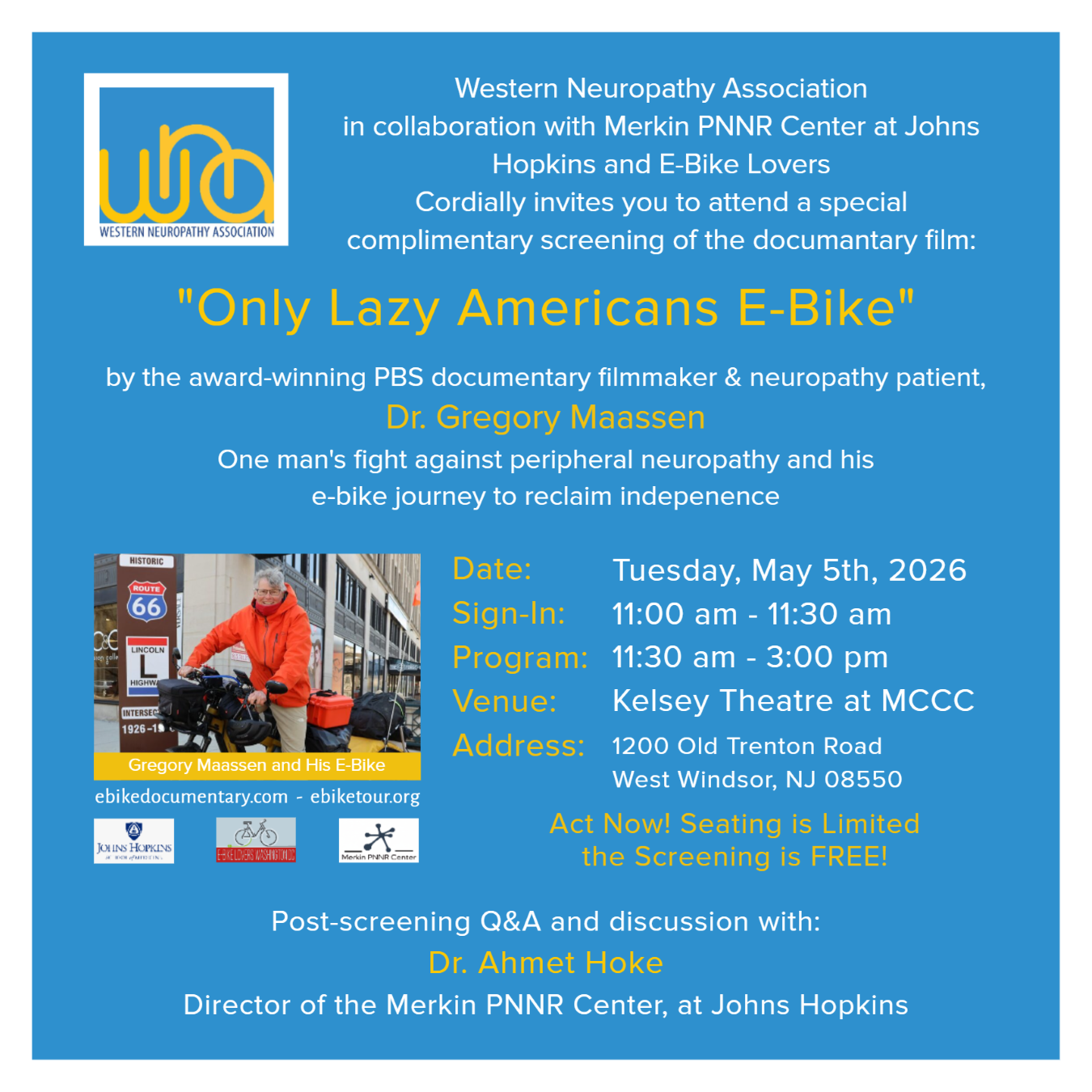 Ebike Tour NJ Event Fkyer