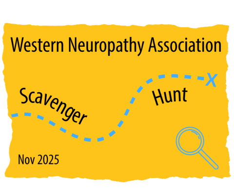 Western Neuropathy Association Scavenger Hunt graphic